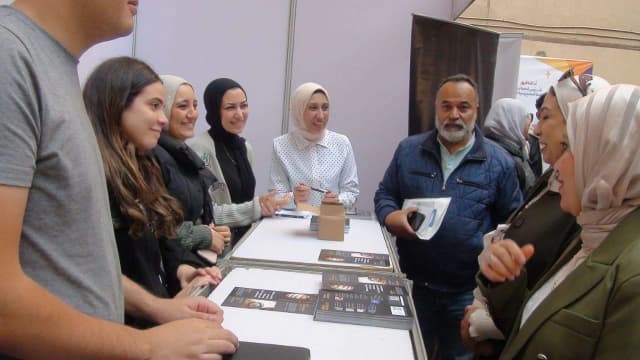 Alex library job fair by i career