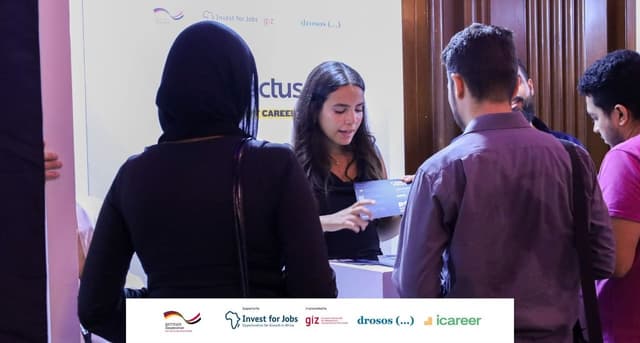 Alex library job fair by i career