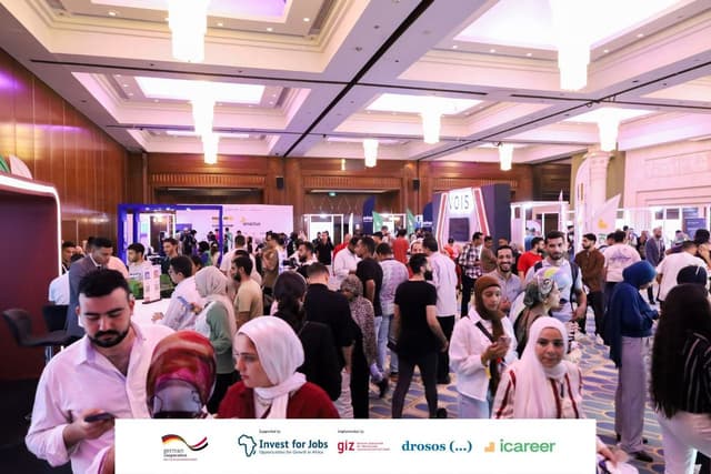 Alex library job fair by i career