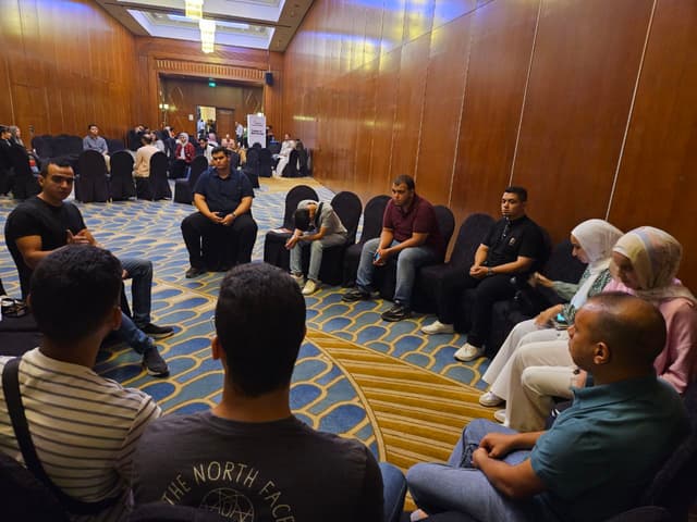 Alex library job fair by i career